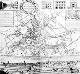 Mappa di Manchester, 1751